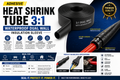 Adhesive Heat Shrink Tubing Roll – Dual Wall Insulation Sleeve (Shirink Raito: 3:1)