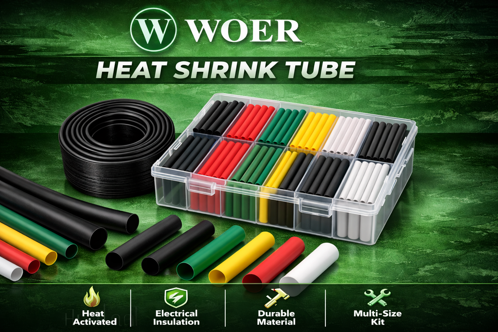 WOER Heat Shrink Tube – 1.0MM to 5.5MM | Insulation Sleeving