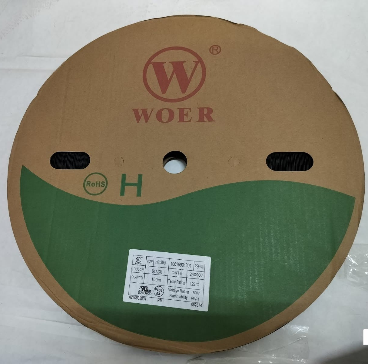 WOER Heat Shrink Tube – Size 6MM to 15MM | Electrical Insulation