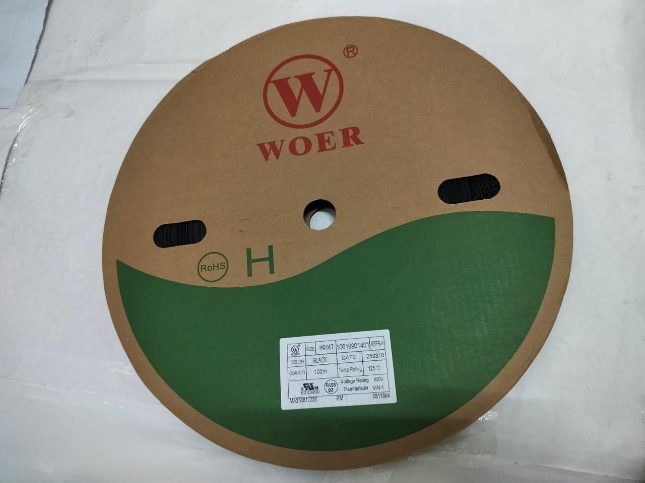 WOER Heat Shrink Tube – Size 6MM to 15MM | Electrical Insulation