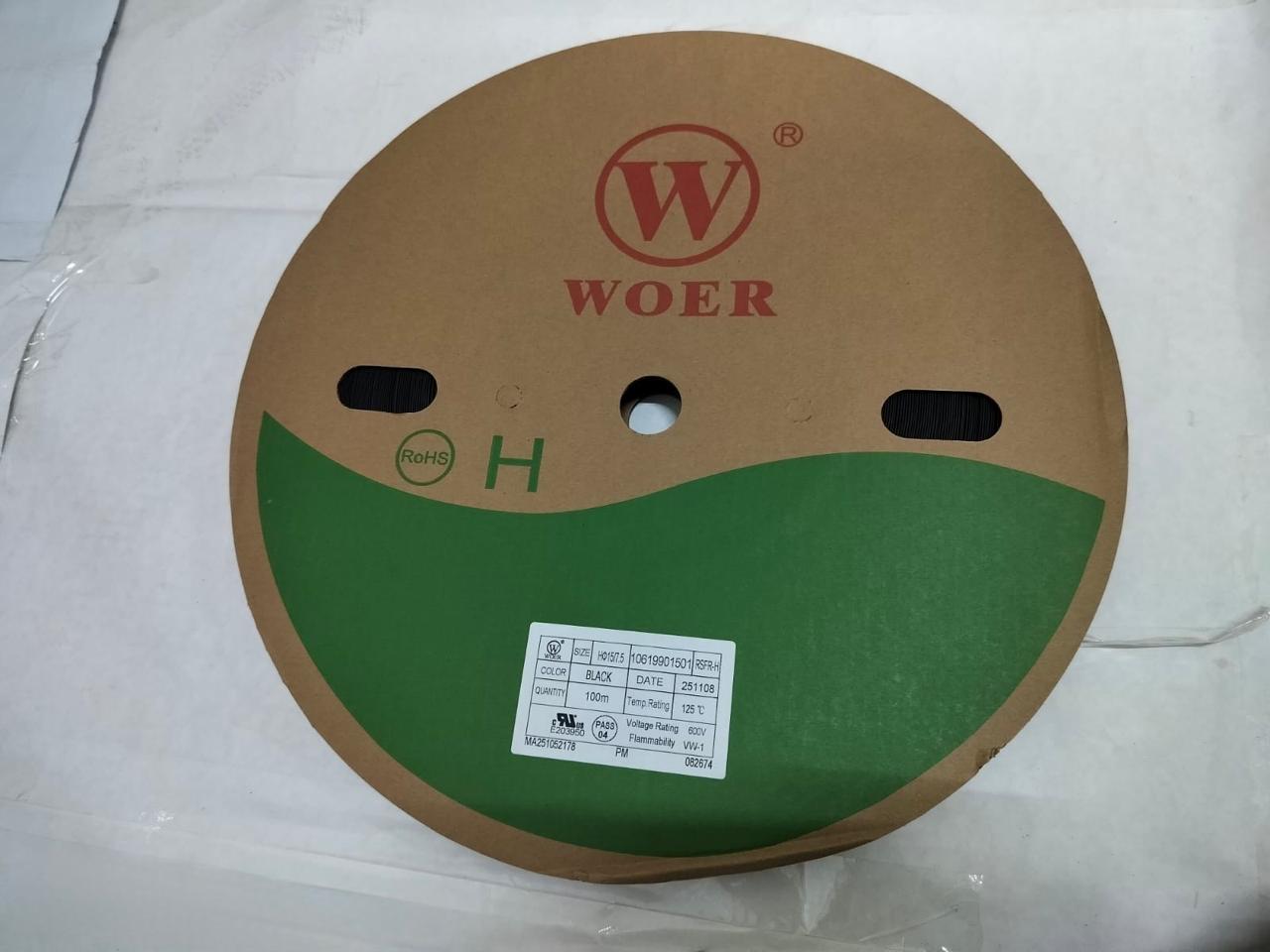 WOER Heat Shrink Tube – Size 6MM to 15MM | Electrical Insulation