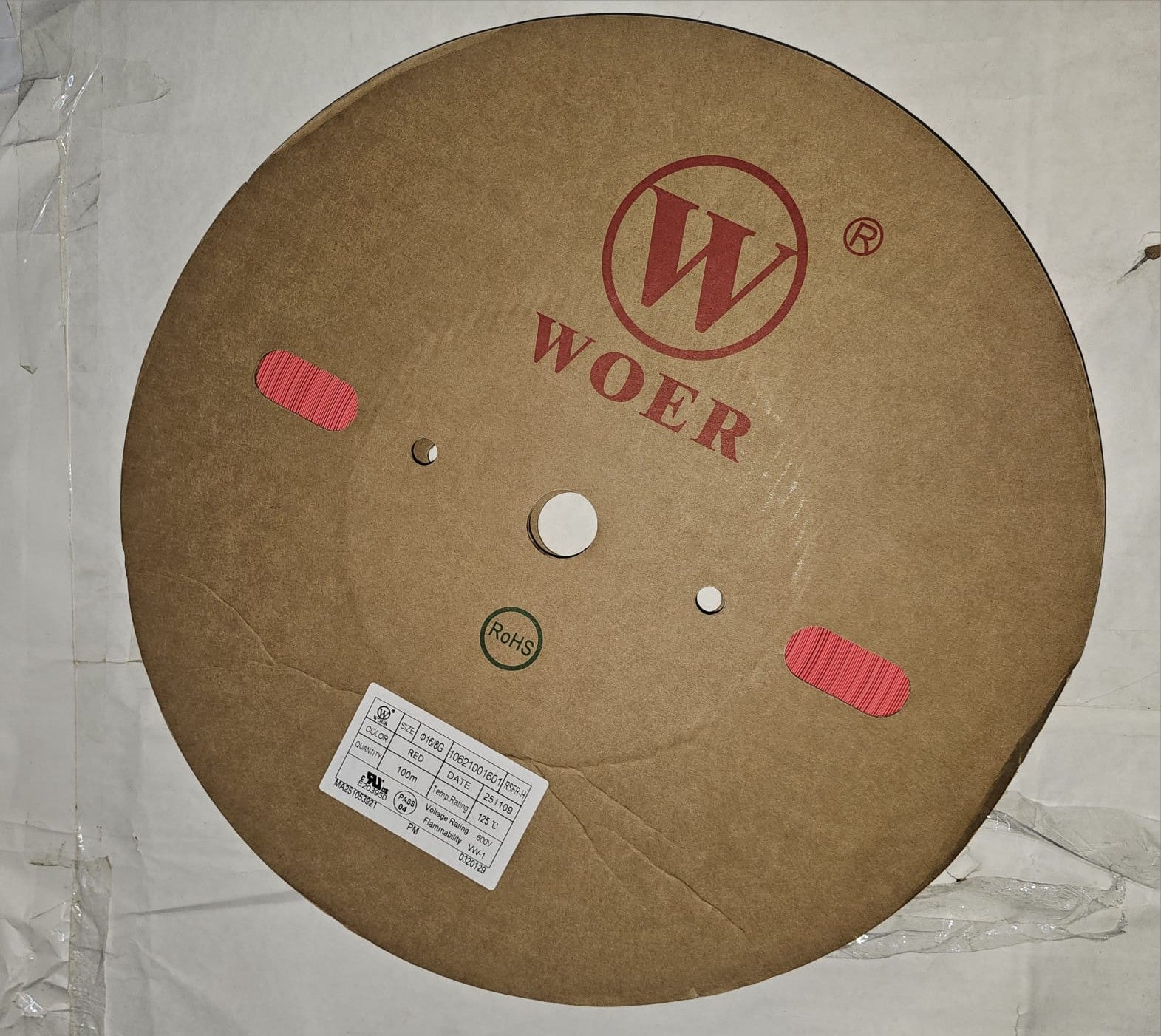 WOER Heat Shrink Tube – Size 16MM to 50MM | Heavy Duty Electrical Insulation