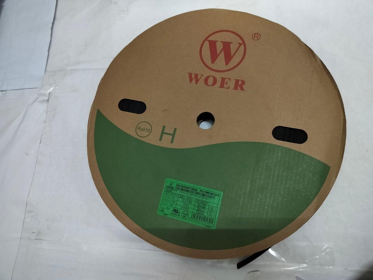 WOER Heat Shrink Tube – Size 16MM to 50MM | Heavy Duty Electrical Insulation