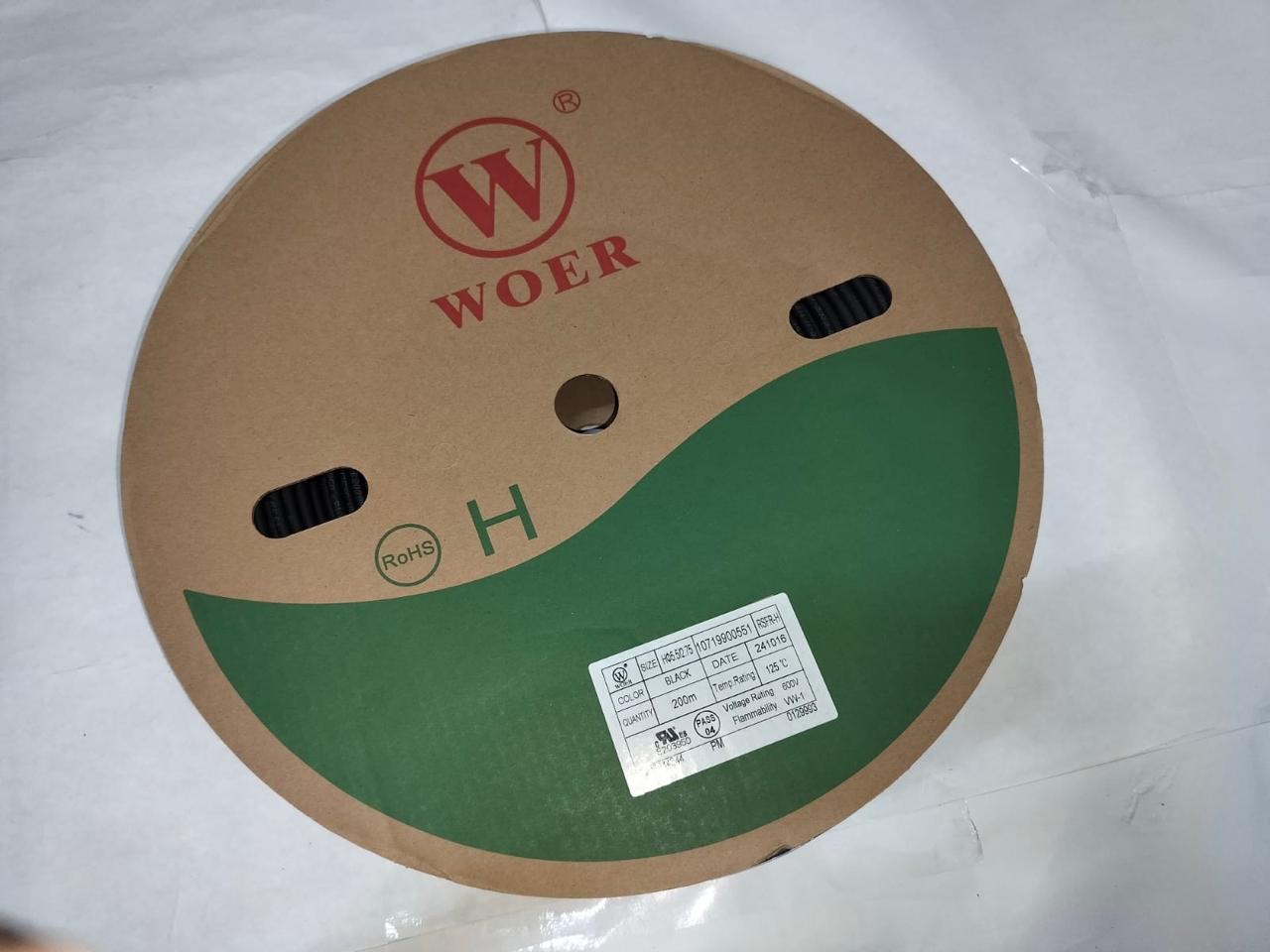 WOER Heat Shrink Tube – 1.0MM to 5.5MM | Insulation Sleeving